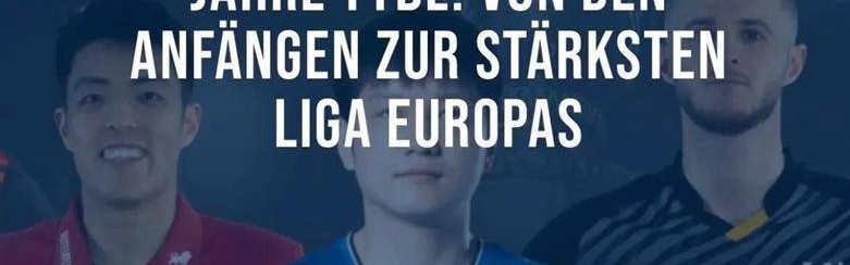 德甲60周年海报，樊振东站C位，排面超欧洲传奇！王励勤一句话，小胖归队有望