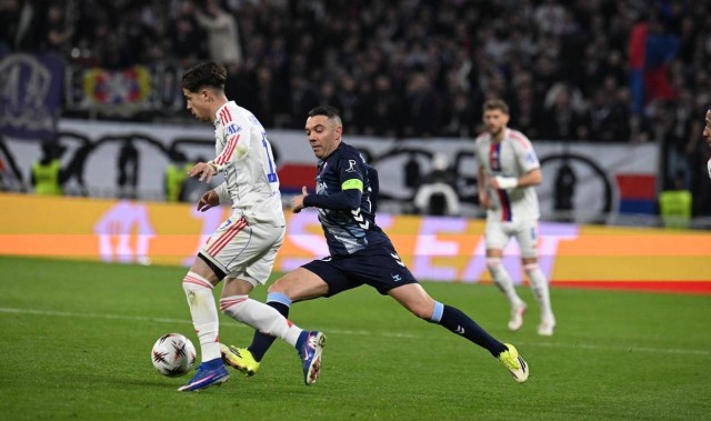 西甲第6塞尔塔客场2-0力克法甲劲旅里昂，豪取欧联杯八强席位