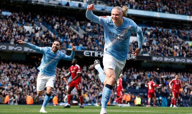 疯狂4-0！曼城赛季三杀利物浦！创89年历史纪录，哈兰德帽子戏法